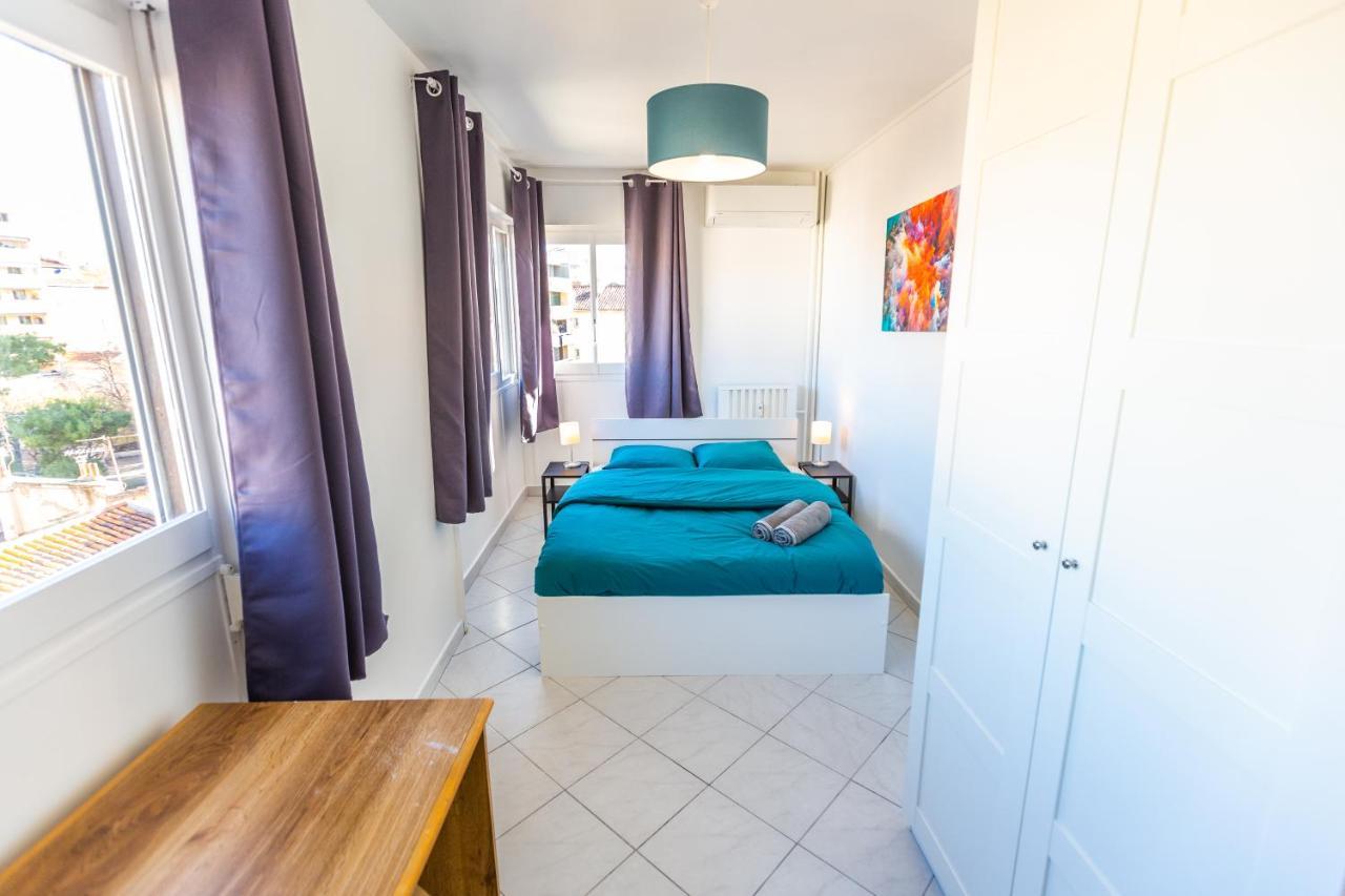 Apartamento Superbe 100m2 - 2 Balcons - Proche Gare - Climatisé Marsella Exterior foto